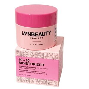 iNNBEAUTY PROJECT 10 + 10 Moisturizer with 10% Vitamin C Fragrance Free 1.7 NEW